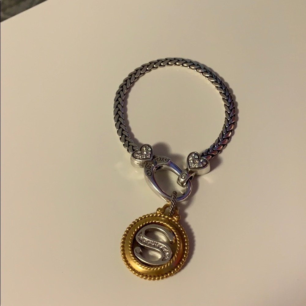 Brighton bracelet with “s” charm